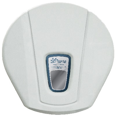 DISPENSER P/HIGIÊNICO ROLÃO 300/500M (CINZA/BRANCO) E-MARKA